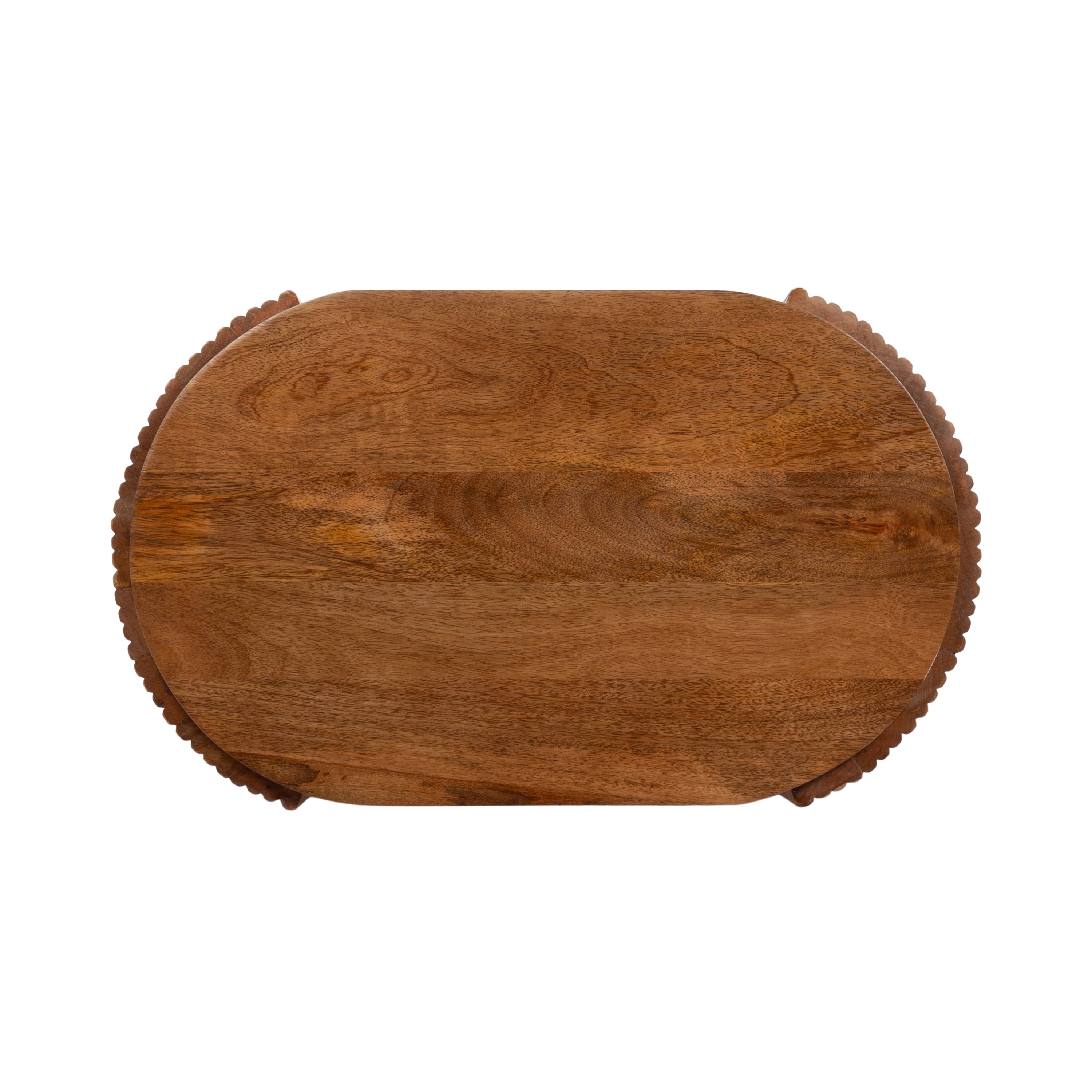 Side Table Walnut Brown 22x13x22 4