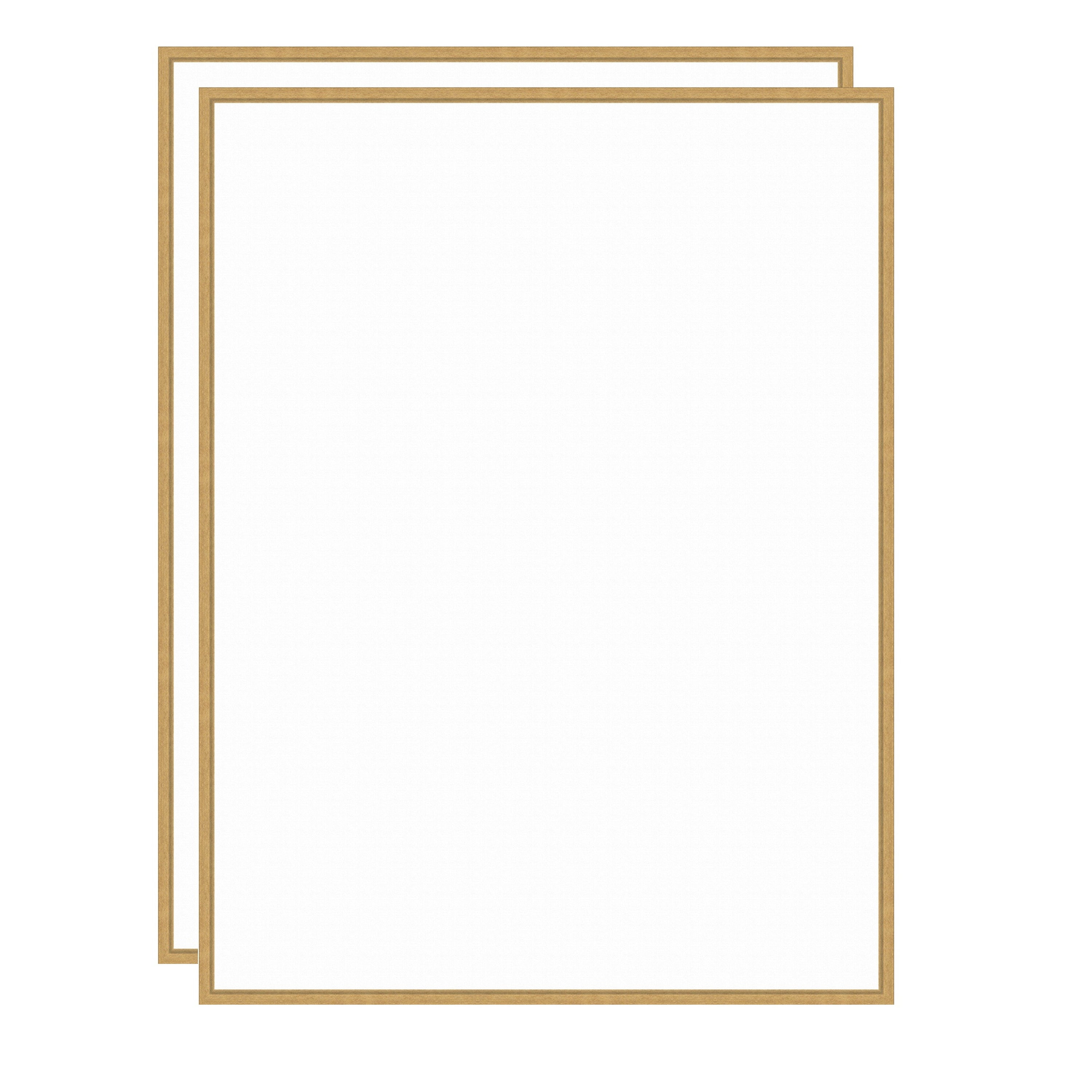 Art Set 2 Piece Set 31x41 Sylvie Bright Gold 1