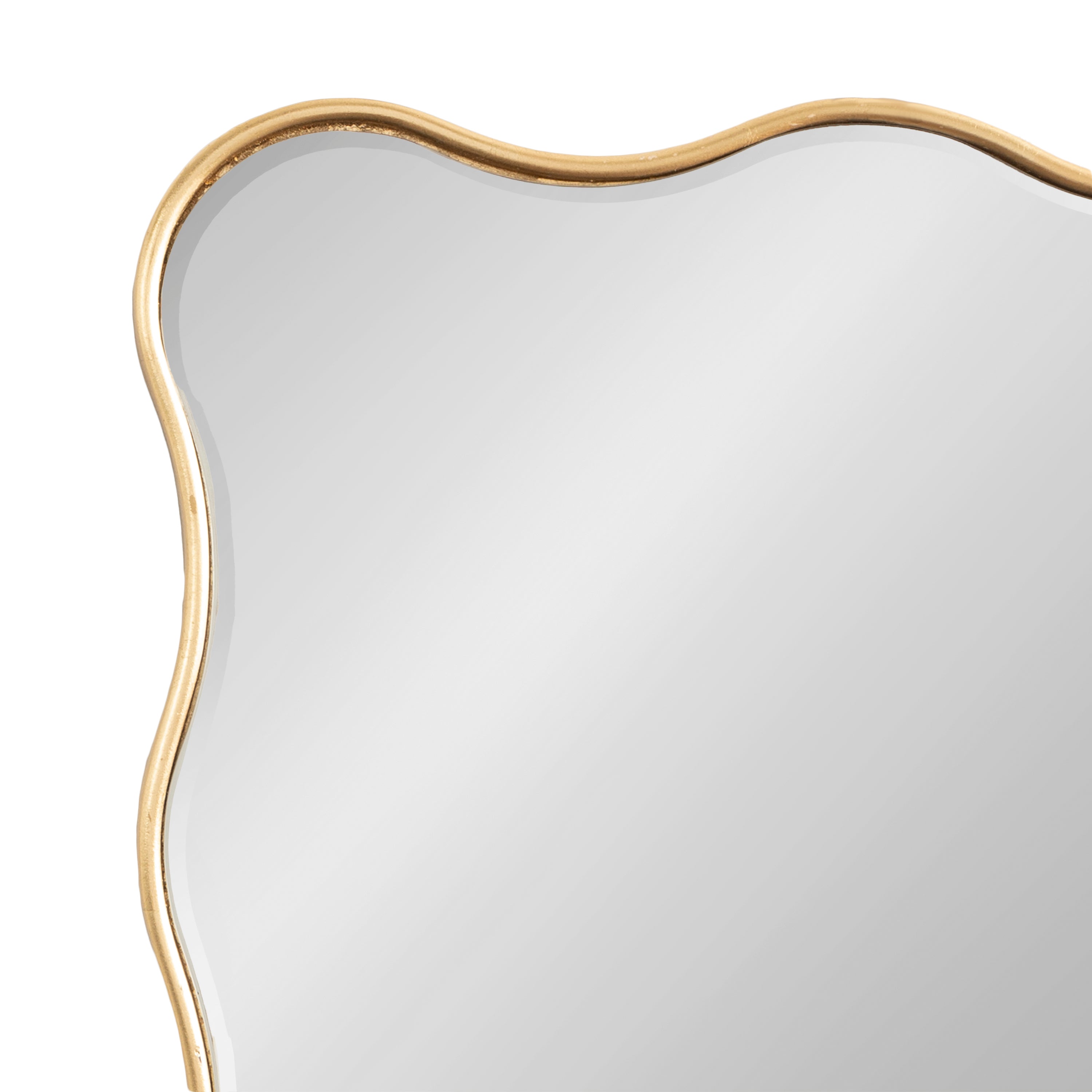 Viona Rectangle Scalloped Mirror