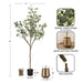Faux Tree Gold 6' 2