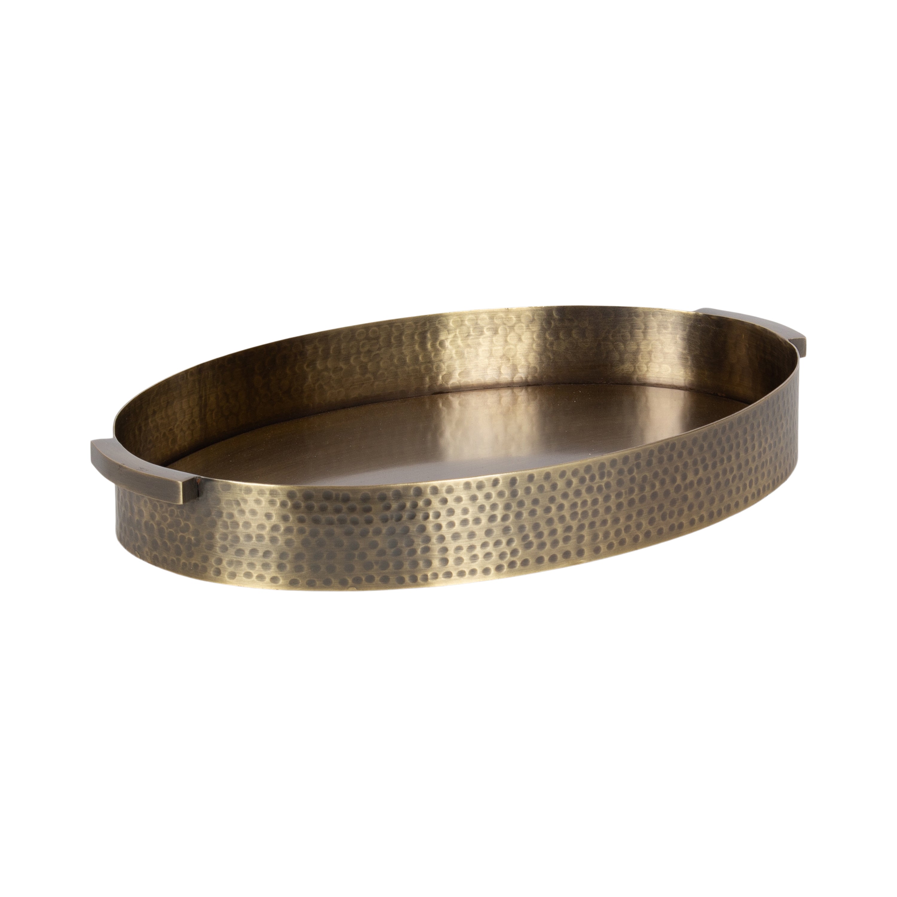 Samana Oval Metal Tray