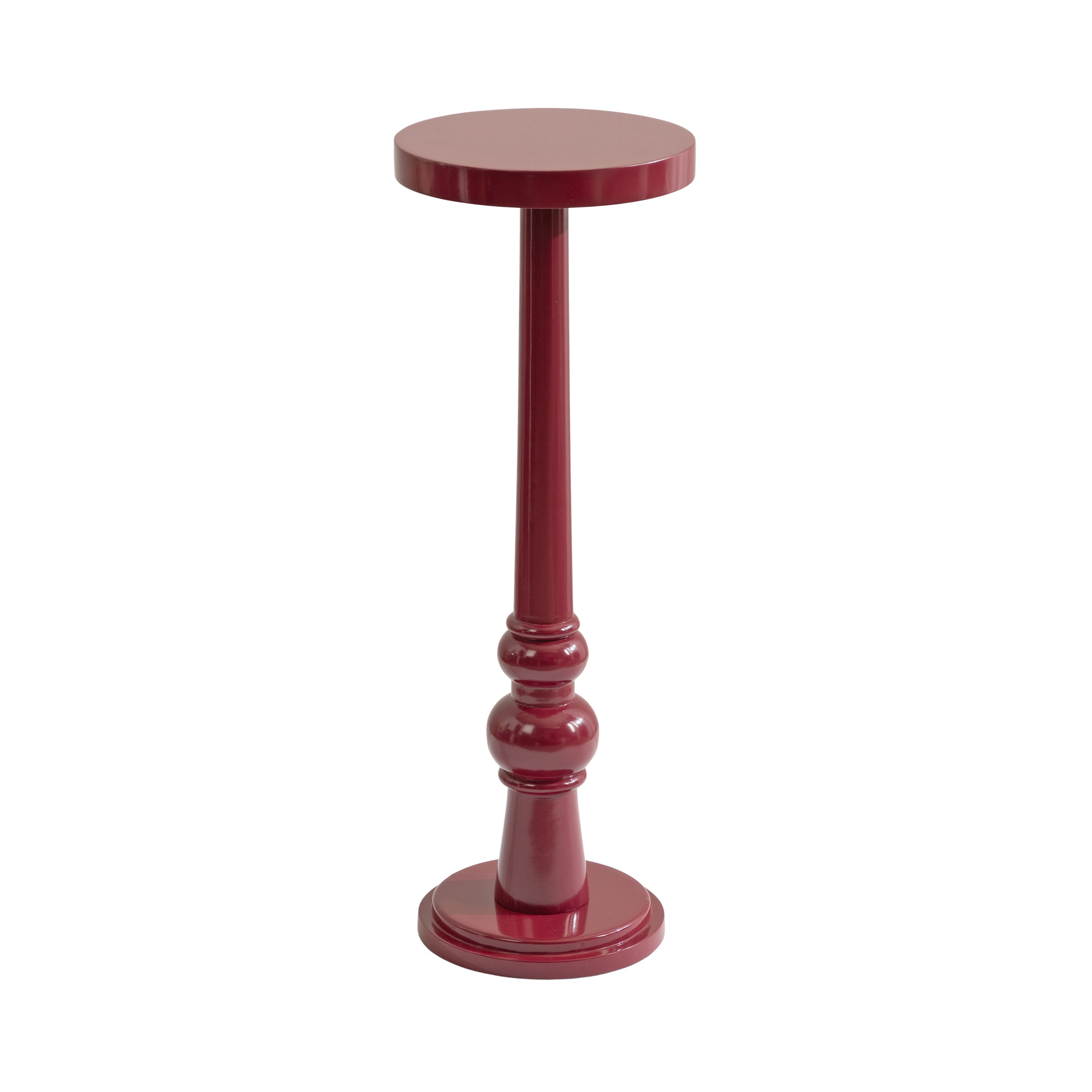 Side Table Red 8x8x23 1