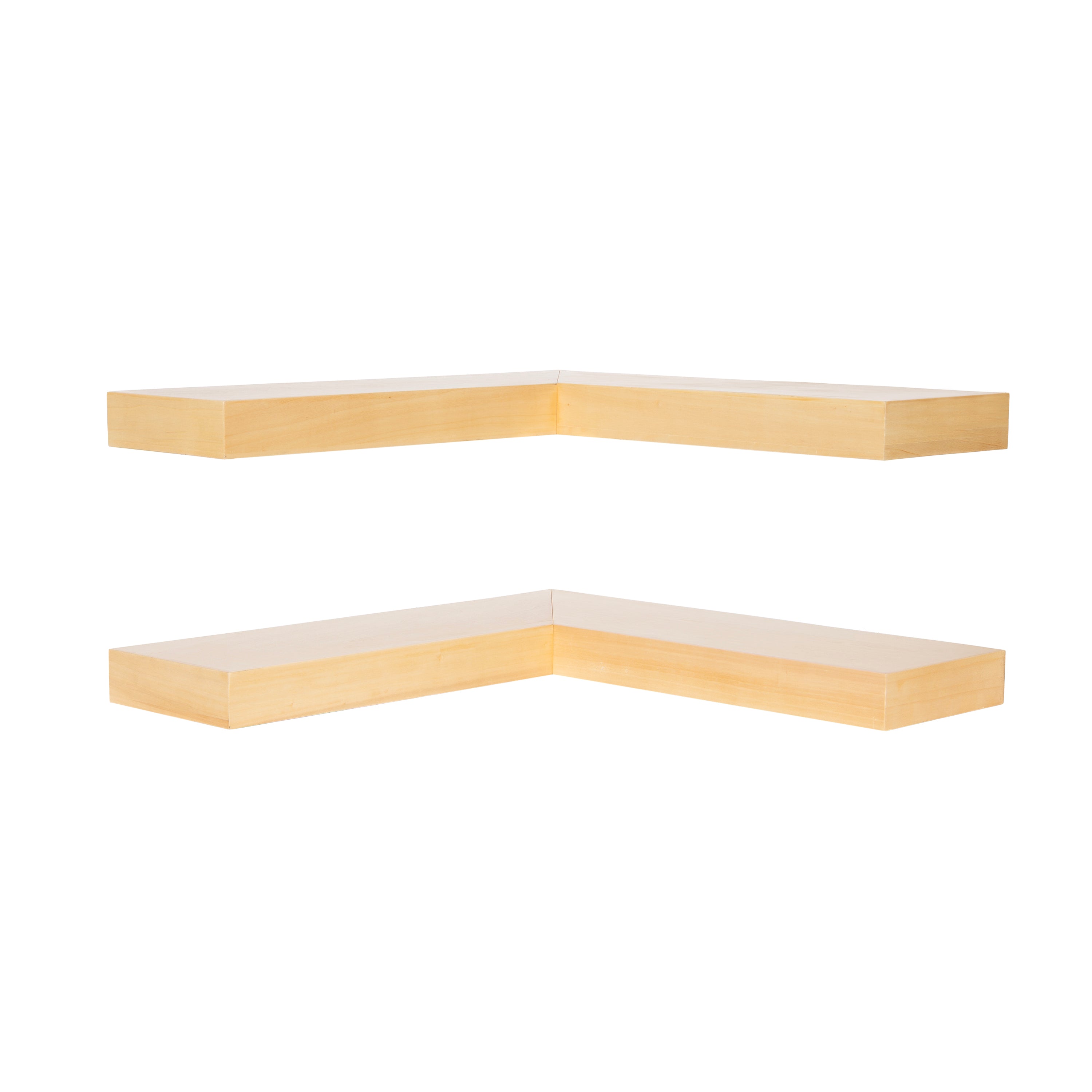 Floating Shelf 2 piece Natural 1