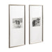 Wall Frame Silver 14x30 matted to 8x10 1