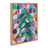 Sylvie MCM Christmas Tree Framed Canvas by Rachel Lee of My Dream Wall