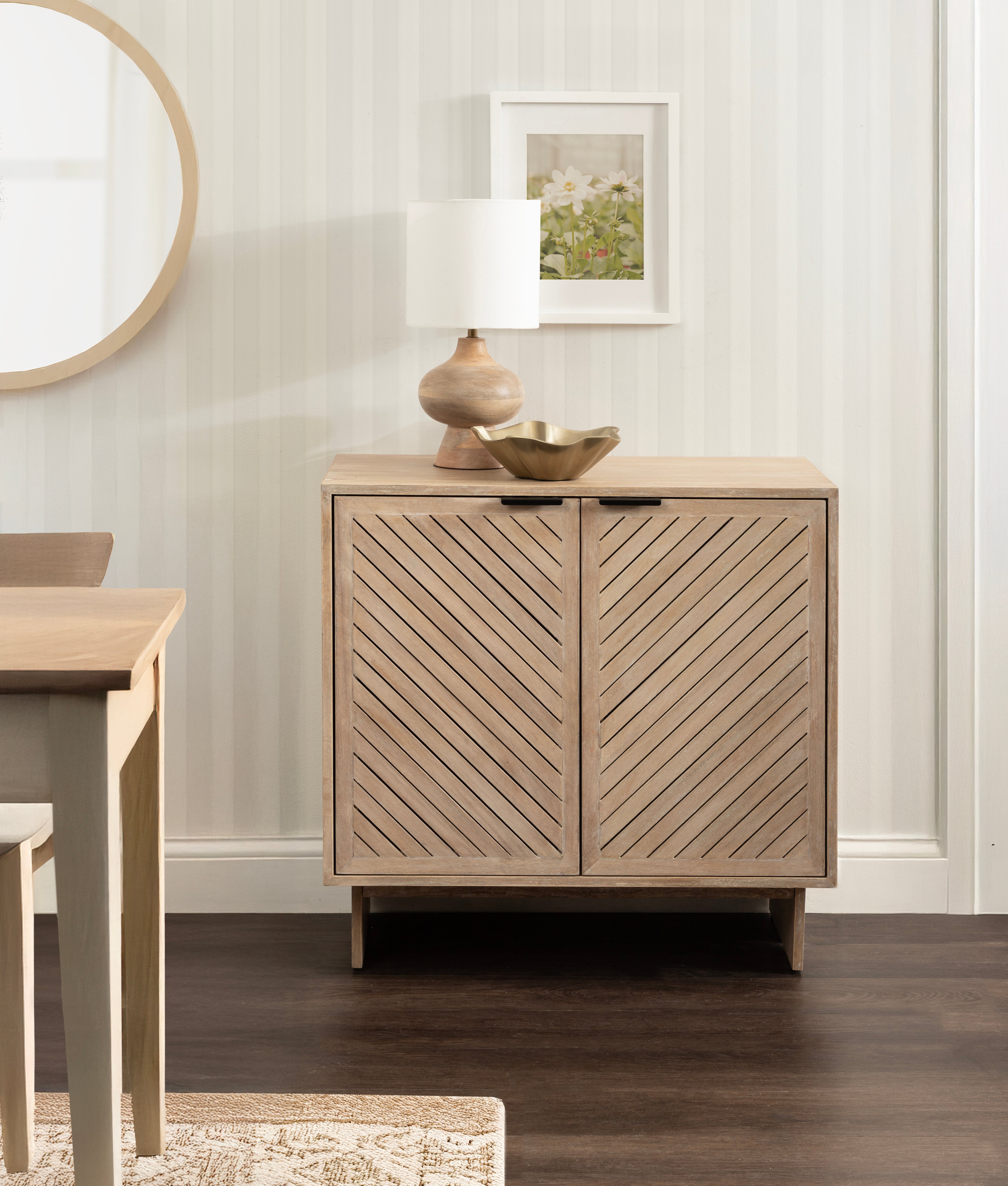 Floor Cabinet Natural Beige 30x15x30 7
