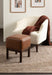Standard Ottoman Dark Brown 16x16x18 7
