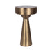 Side Table Gold 12x12x22 1