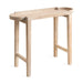Console Table Natural Beige 38x14x30 1