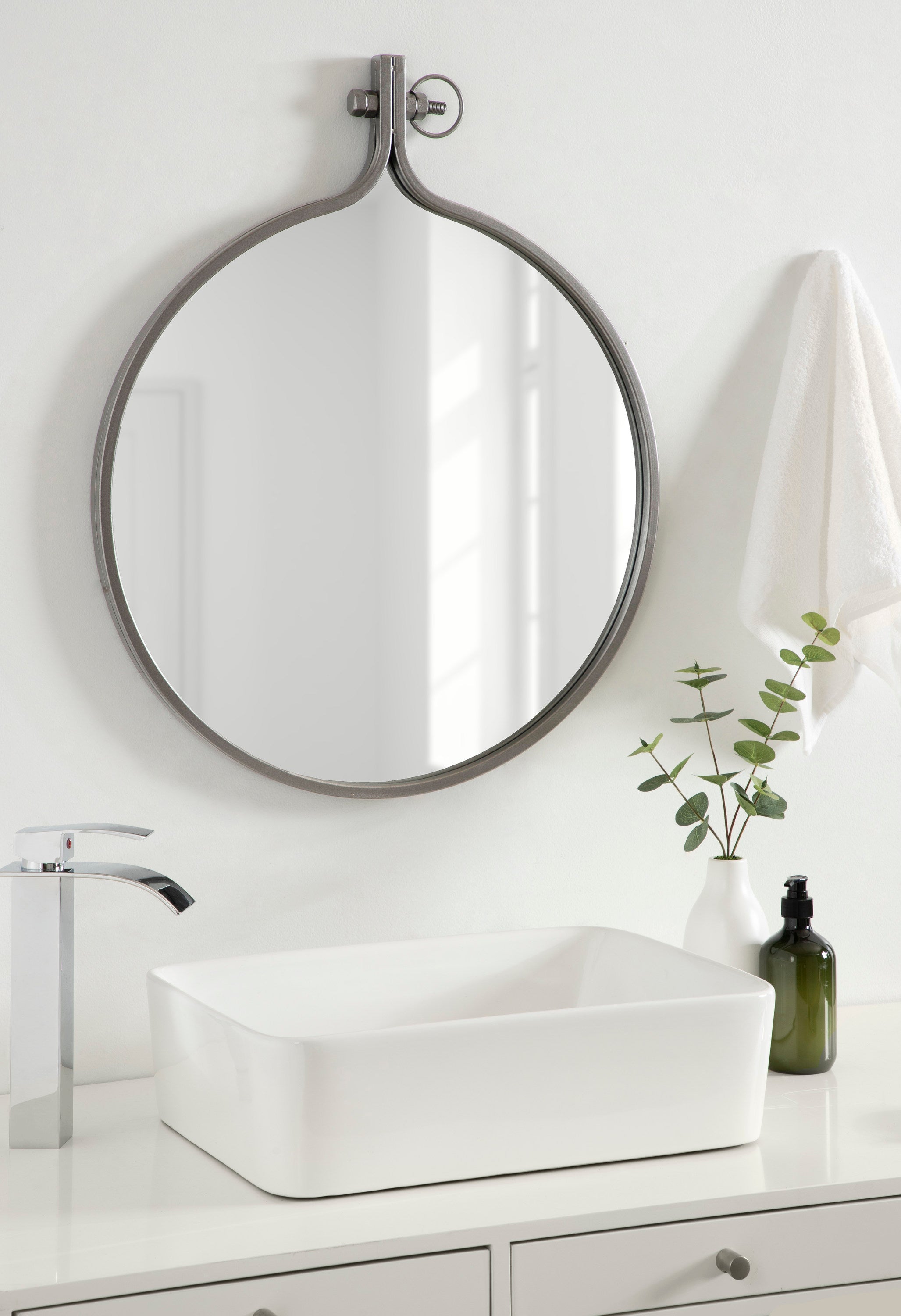 Yitro Metal Framed Wall Mirror