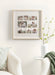Collage Frame 21x21 White Natural 6