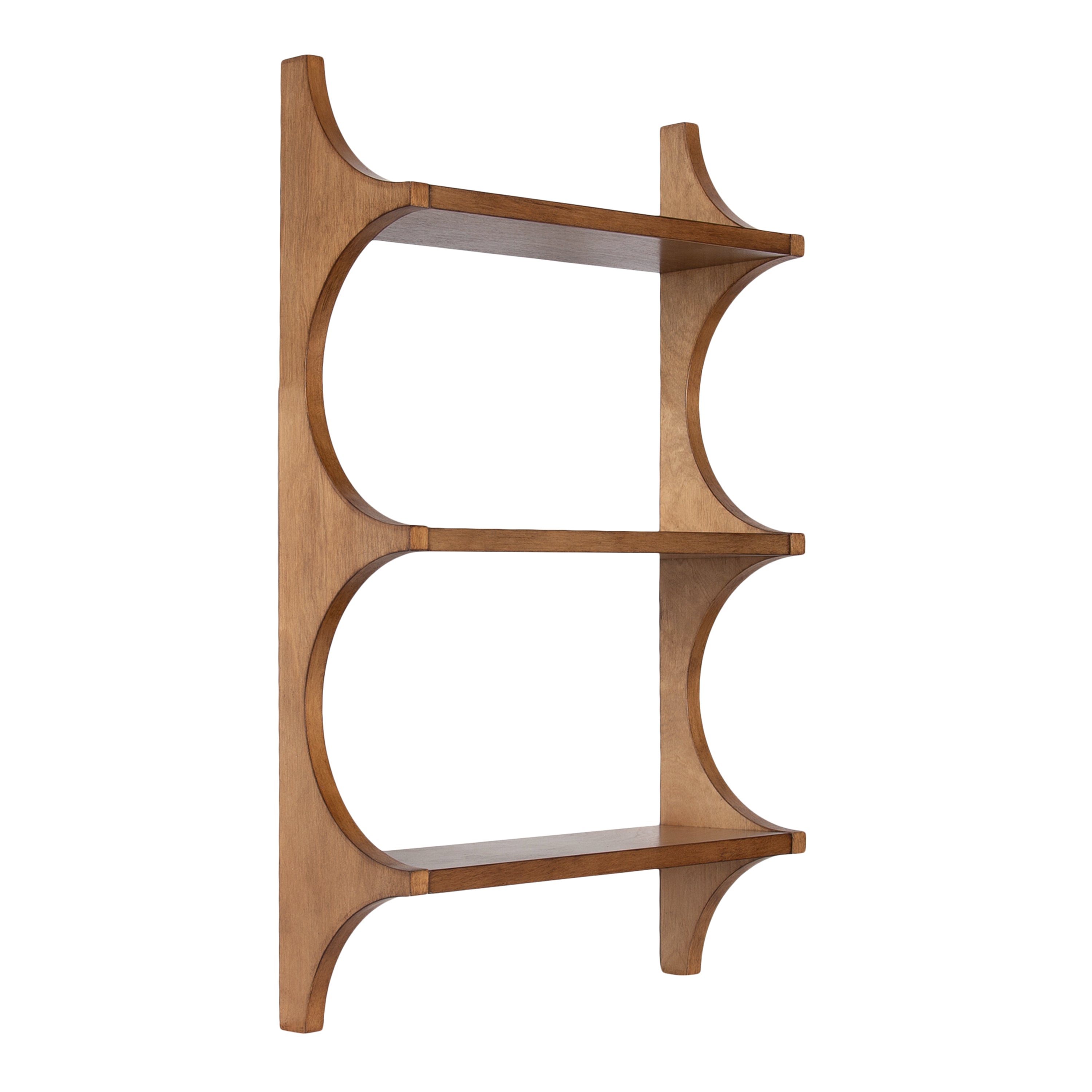 Accent Shelf 18x6x30 Rustic Brown 1