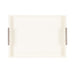 Single Tray Snow White Silver 17x13 4
