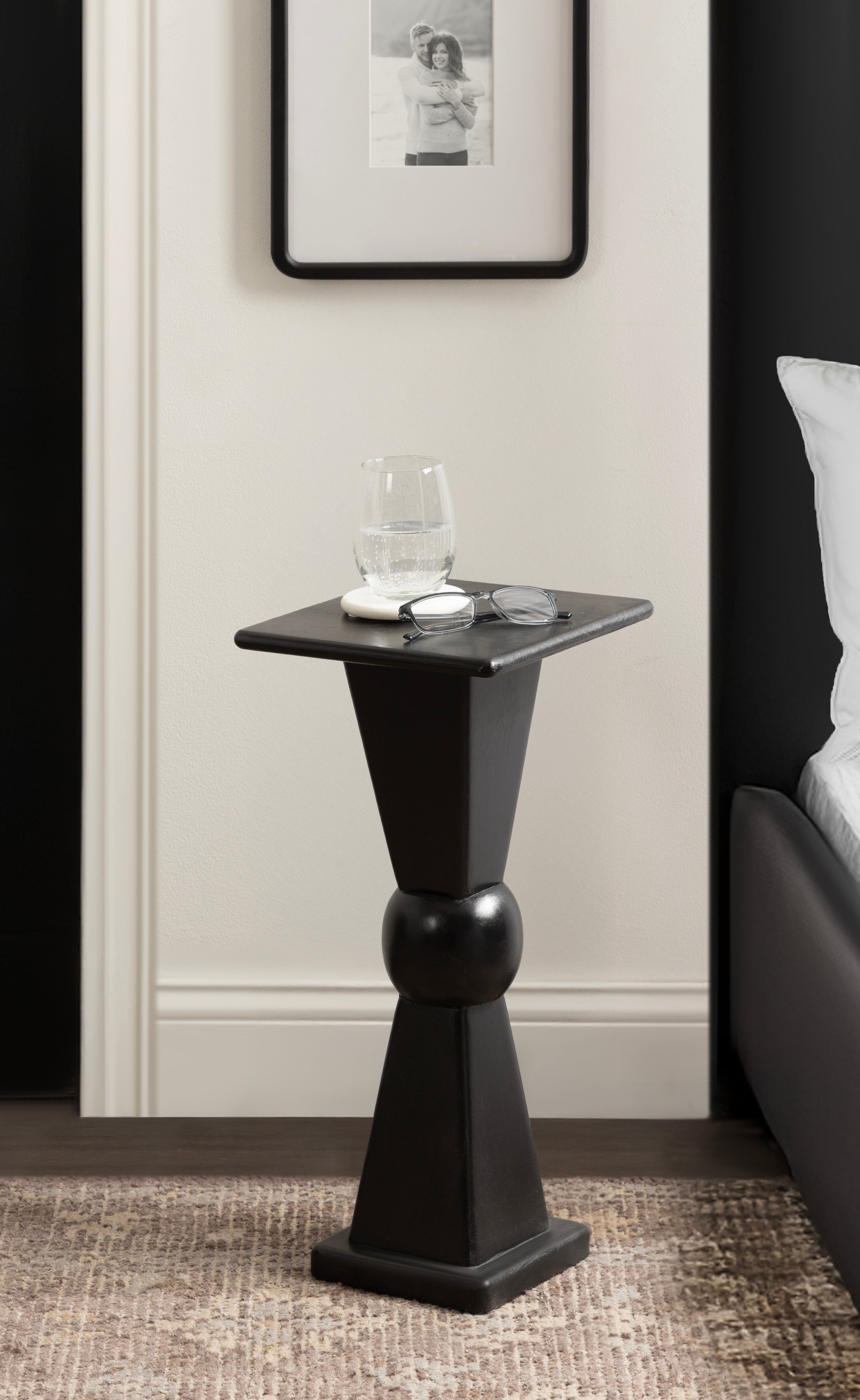 Drink Table Black 10x10x22 8
