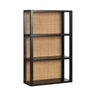 Ori Rattan/Wood Wall Shelf