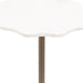 Side Table Gold 14x14x24 3
