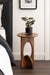 Side Table 14x14x22 Walnut Brown 8