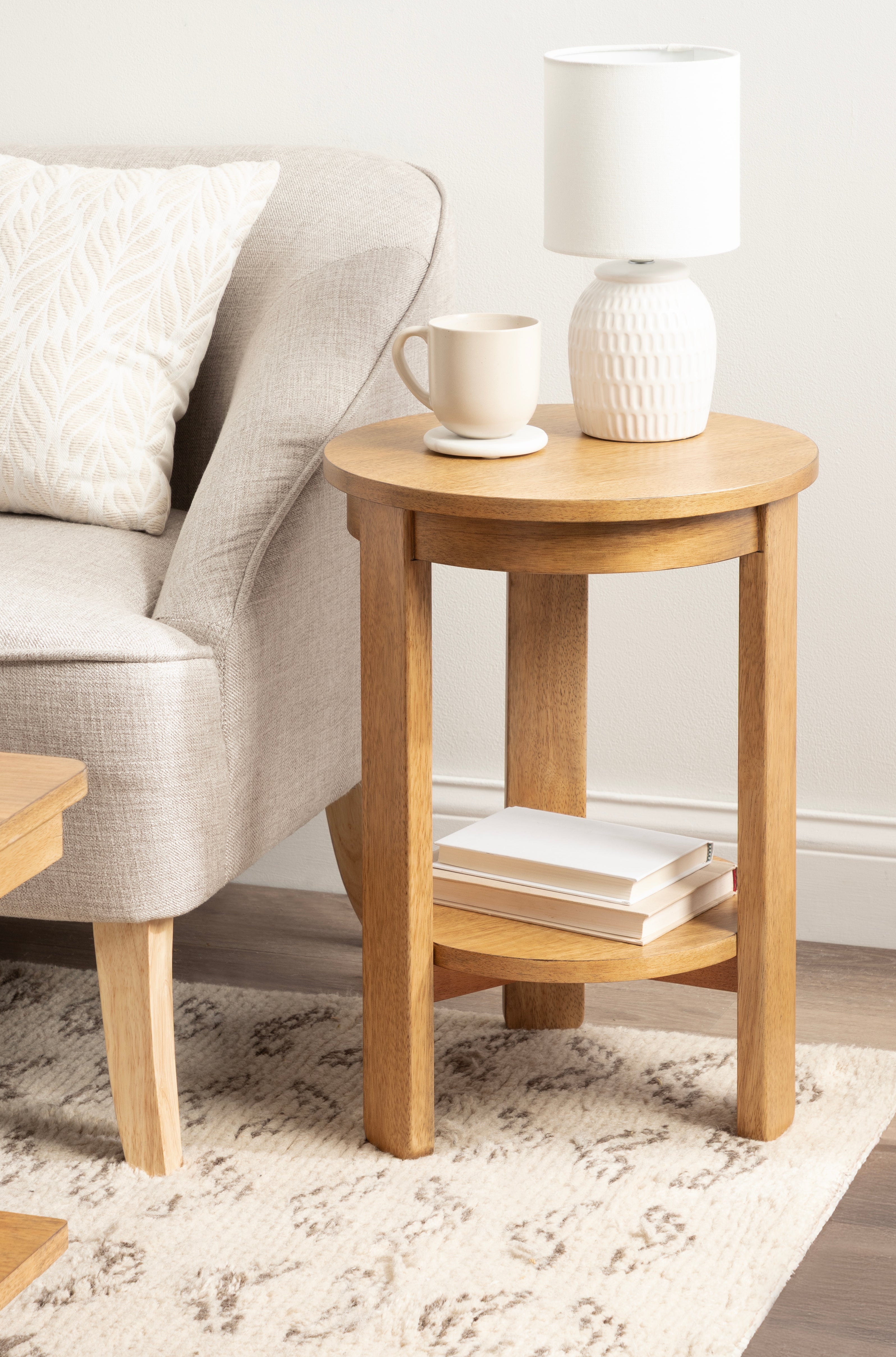 Side Table Natural 16x16x23 7