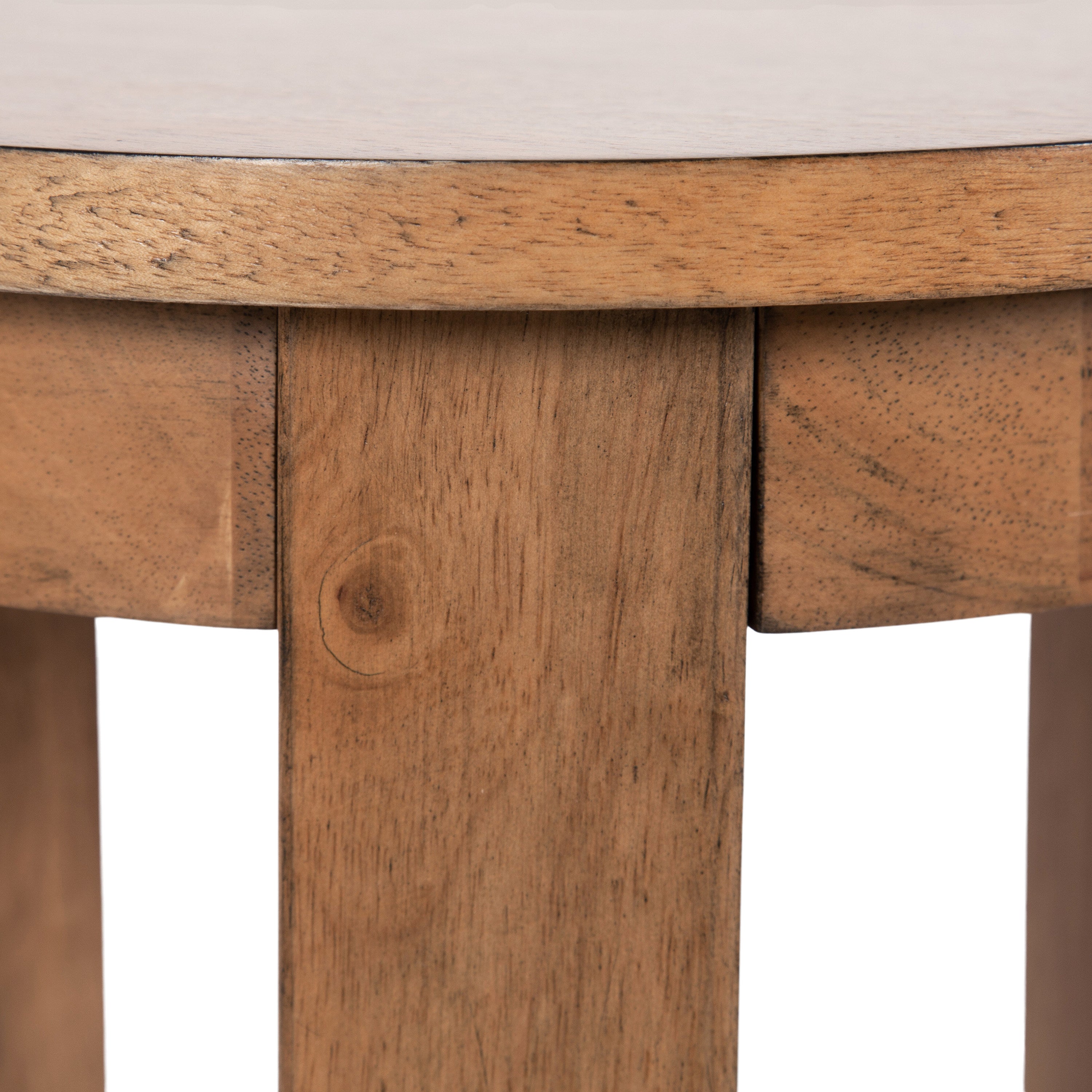 Side Table Natural 12x12x30 3
