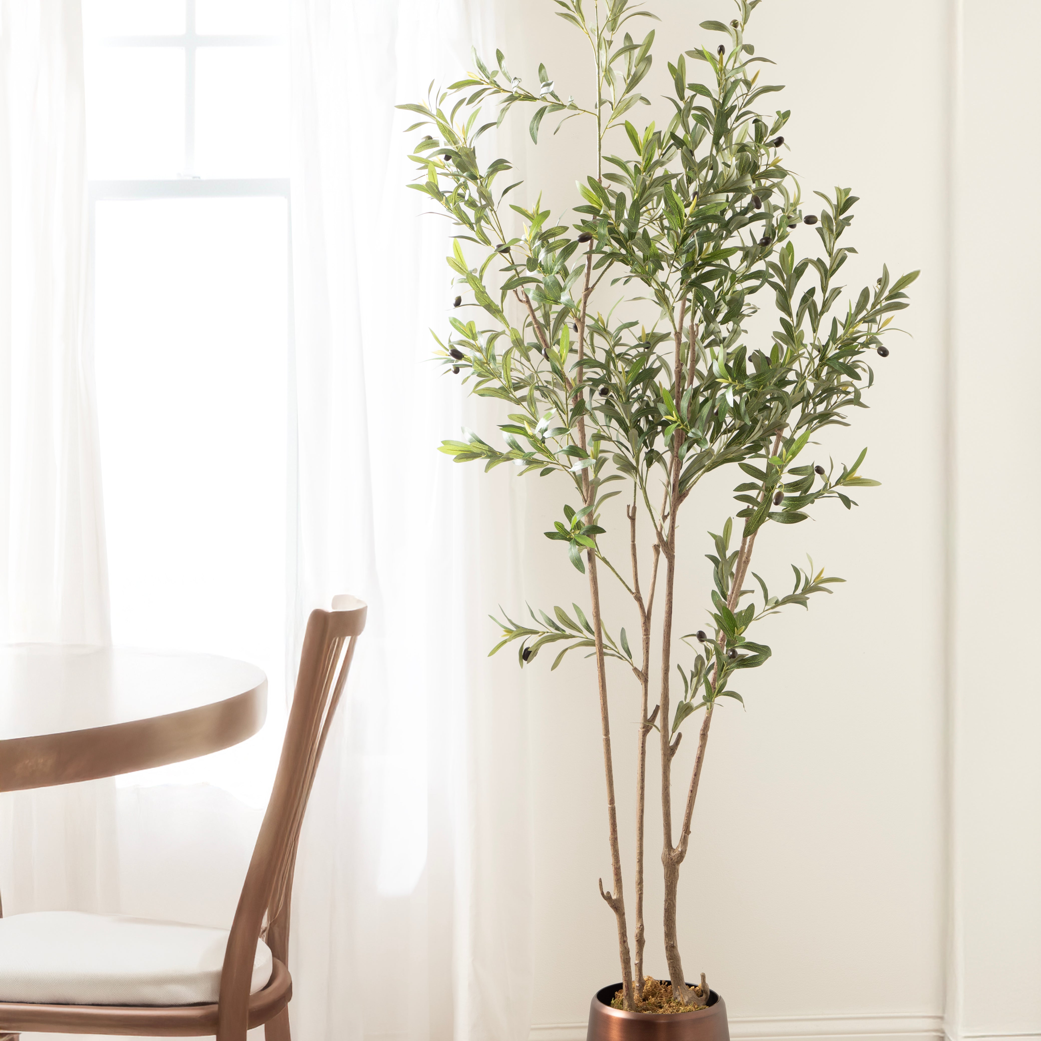 Faux Tree 7' Bronze 7