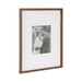 Wall Frame 16x20 matted to 8x10 Walnut Brown 5