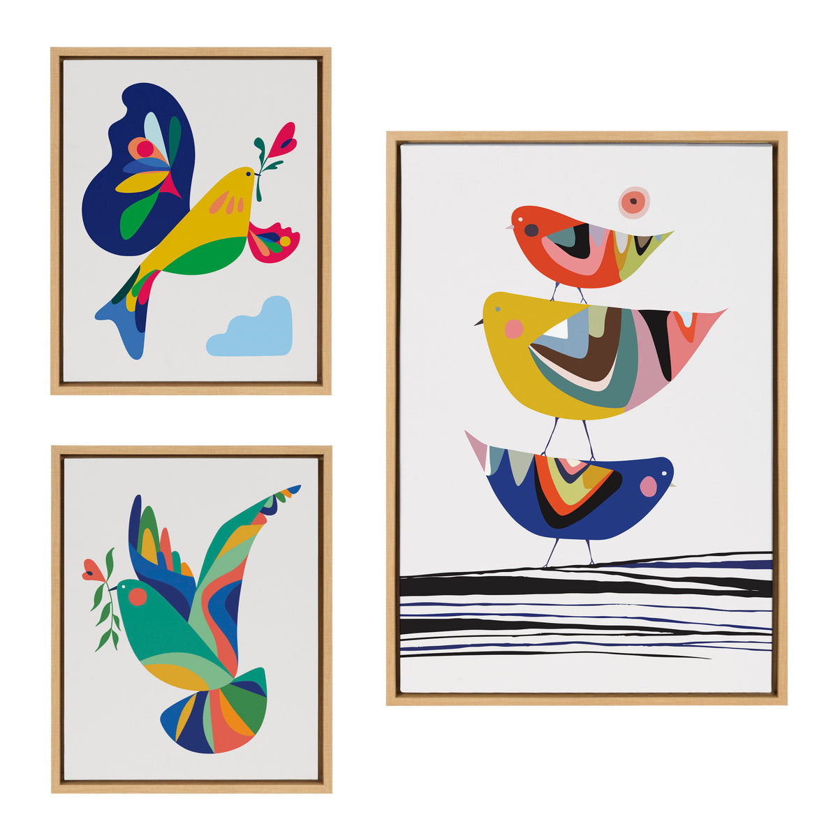 Kate and Laurel Sylvie The Family Tree, Bird of Peace and Peace