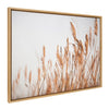 Sylvie Marsh Grass No 4 Framed Canvas by Crystal Lynn Collins