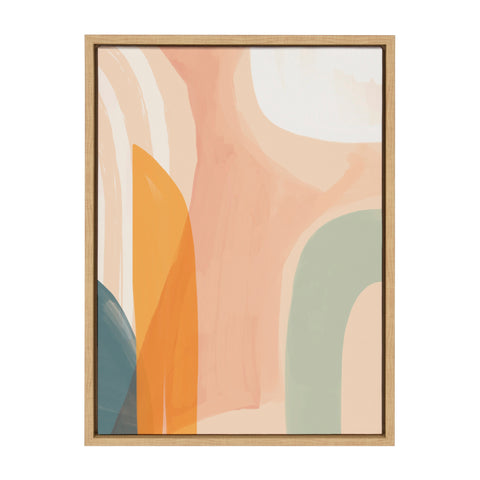 Sylvie Sunrise Over Marrakesh Framed Canvas by Kate Aurelia Holloway