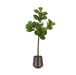 Faux Tree Pewter 4' 1