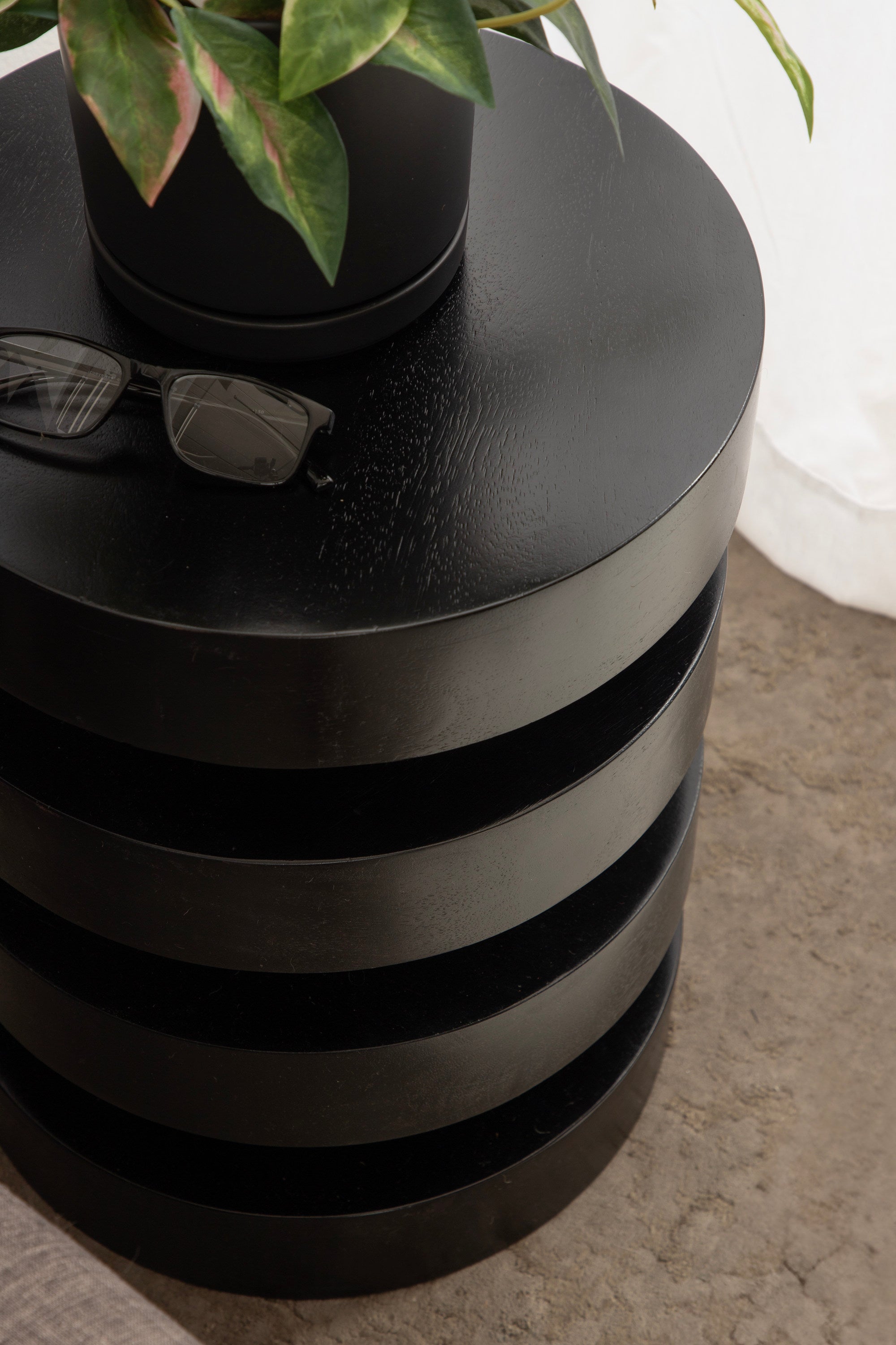 Omar Round Side Table