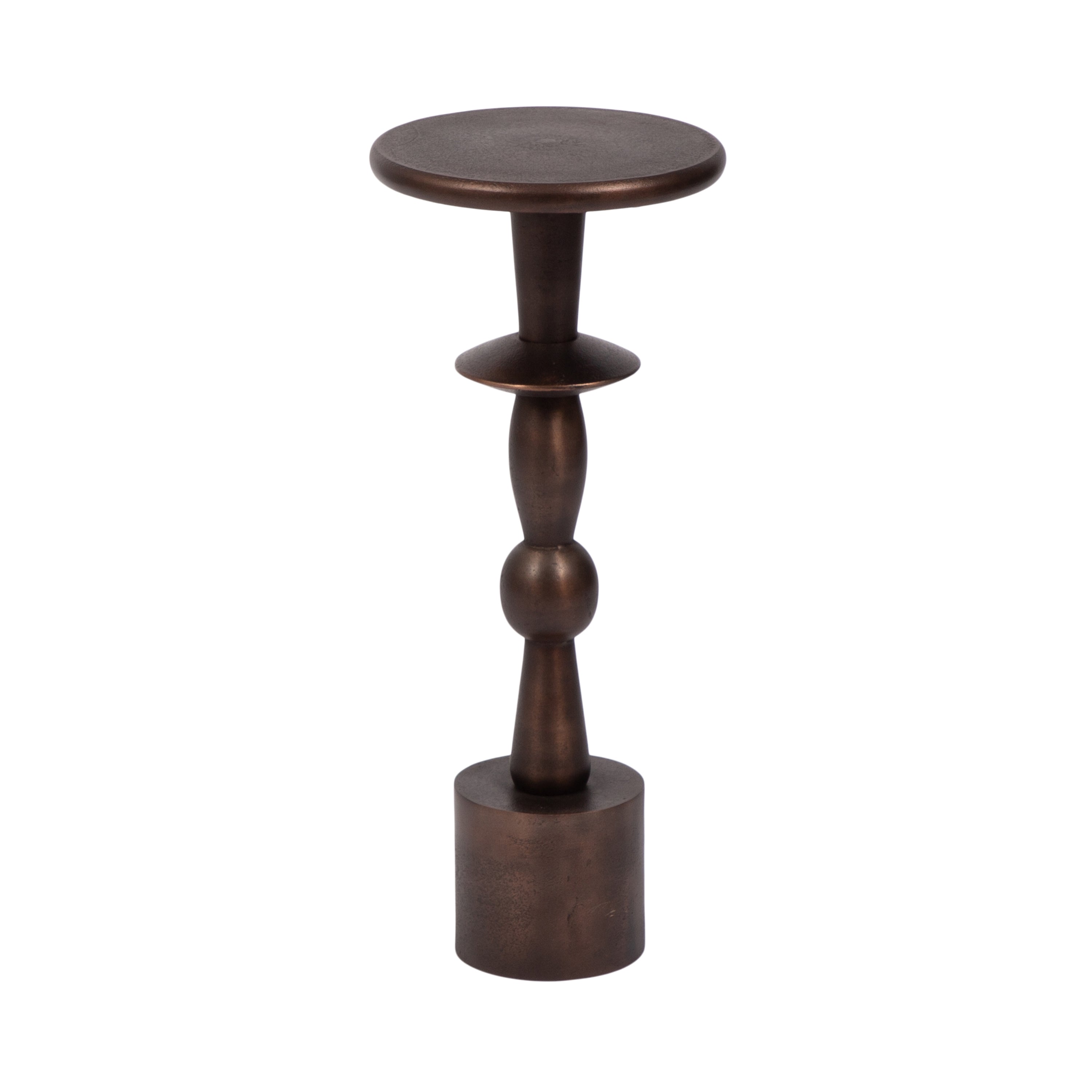 Drink Table Bronze 9x9x22 1