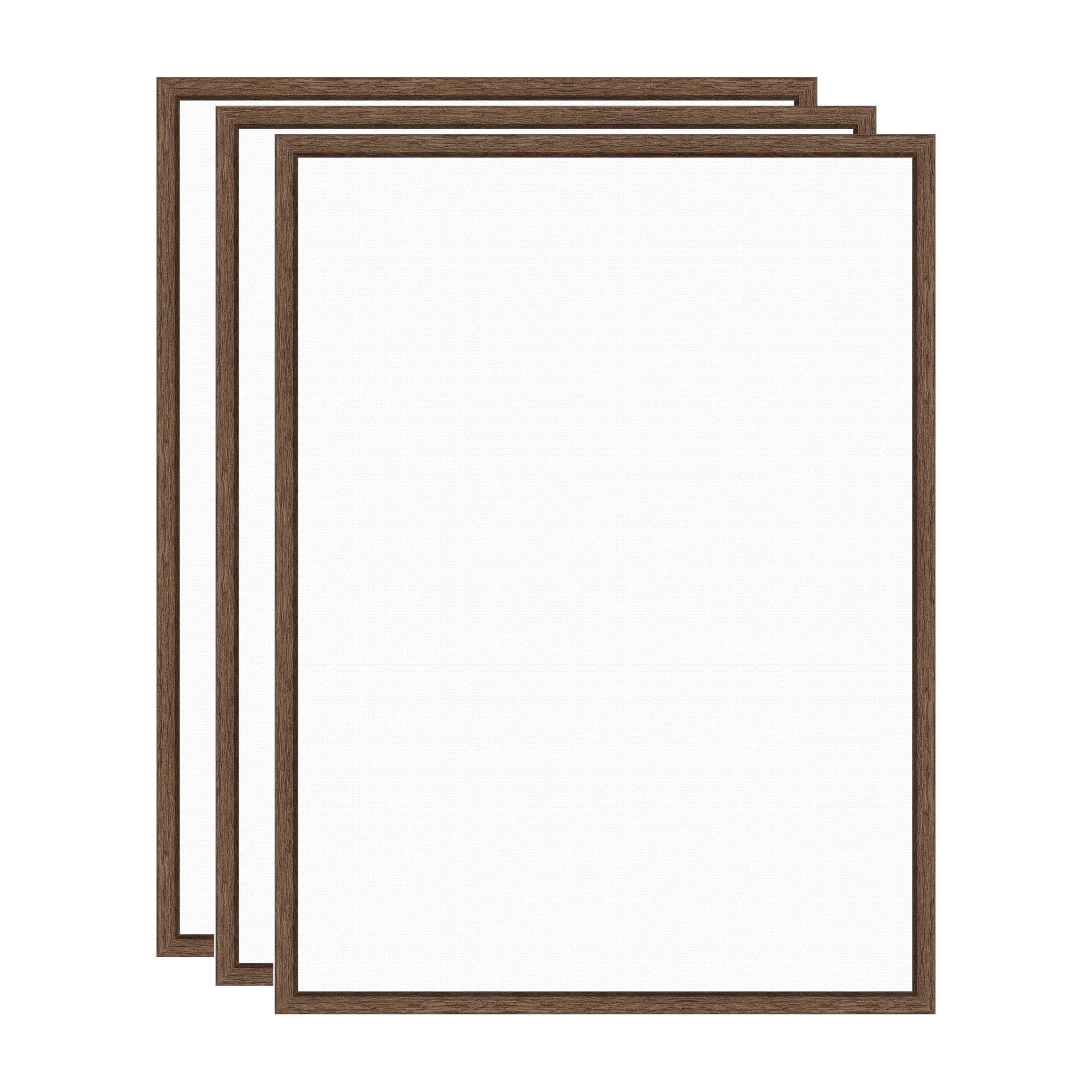 Art Set 3 Piece Set 18x24 Sylvie Walnut 1