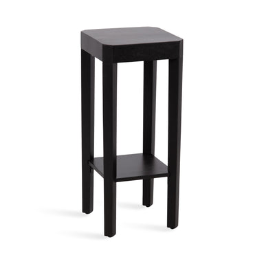 Side Table Black 12x12x28 1