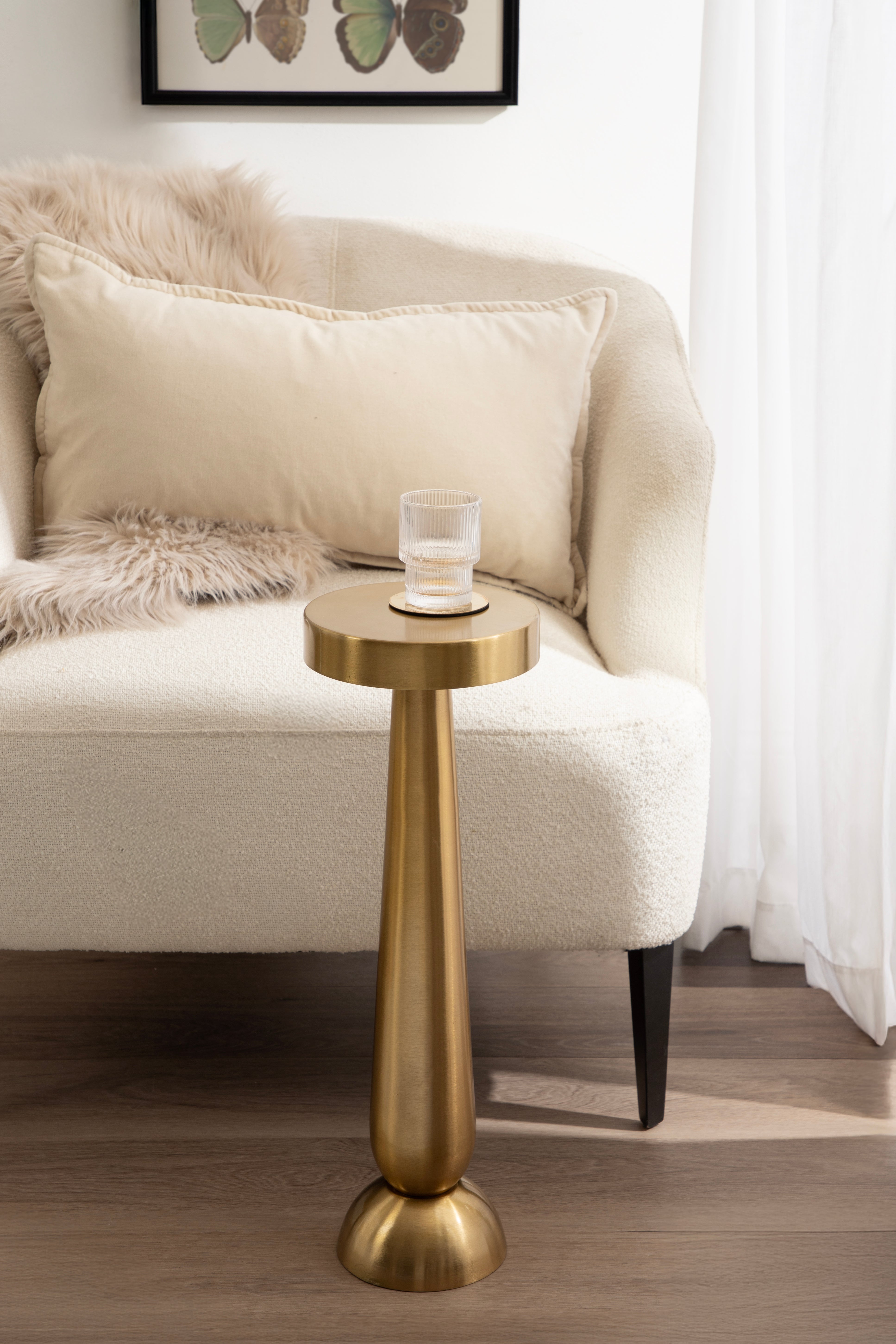 Drink Table 8x8x24 Gold 6