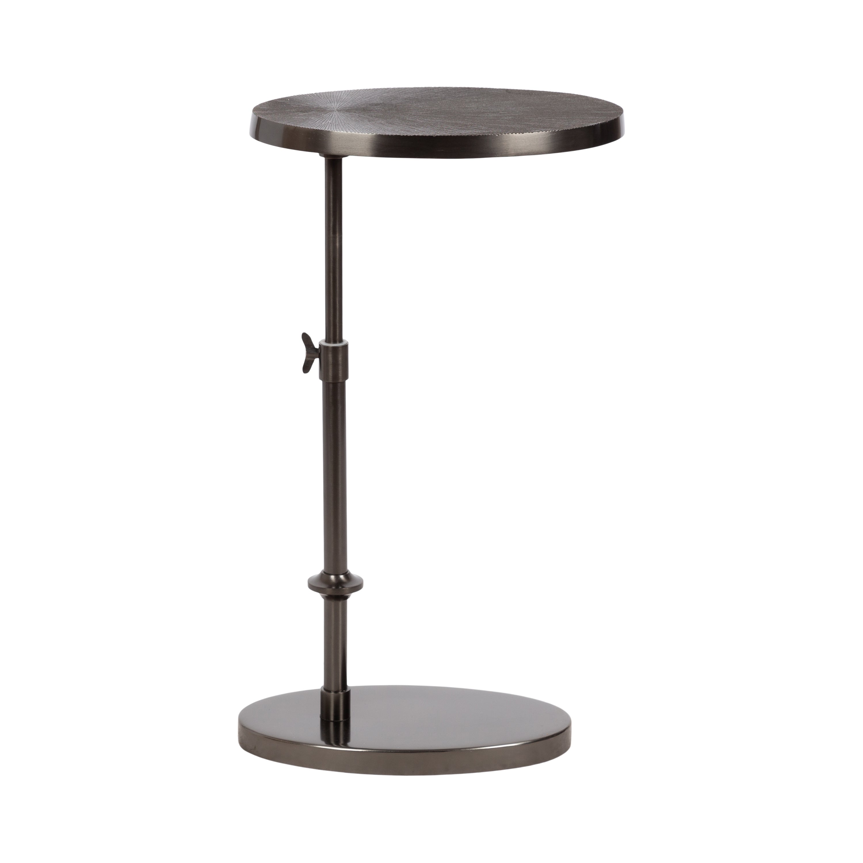 C Table Pewter 15x10x28 5