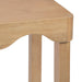 Console Table Natural Beige 32x12x31 6