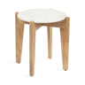 Icelyn Marble Side Table