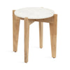 Icelyn Marble Side Table