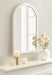 Arch Mirror 20x30 White 7
