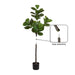 Faux Tree Black 4' 5