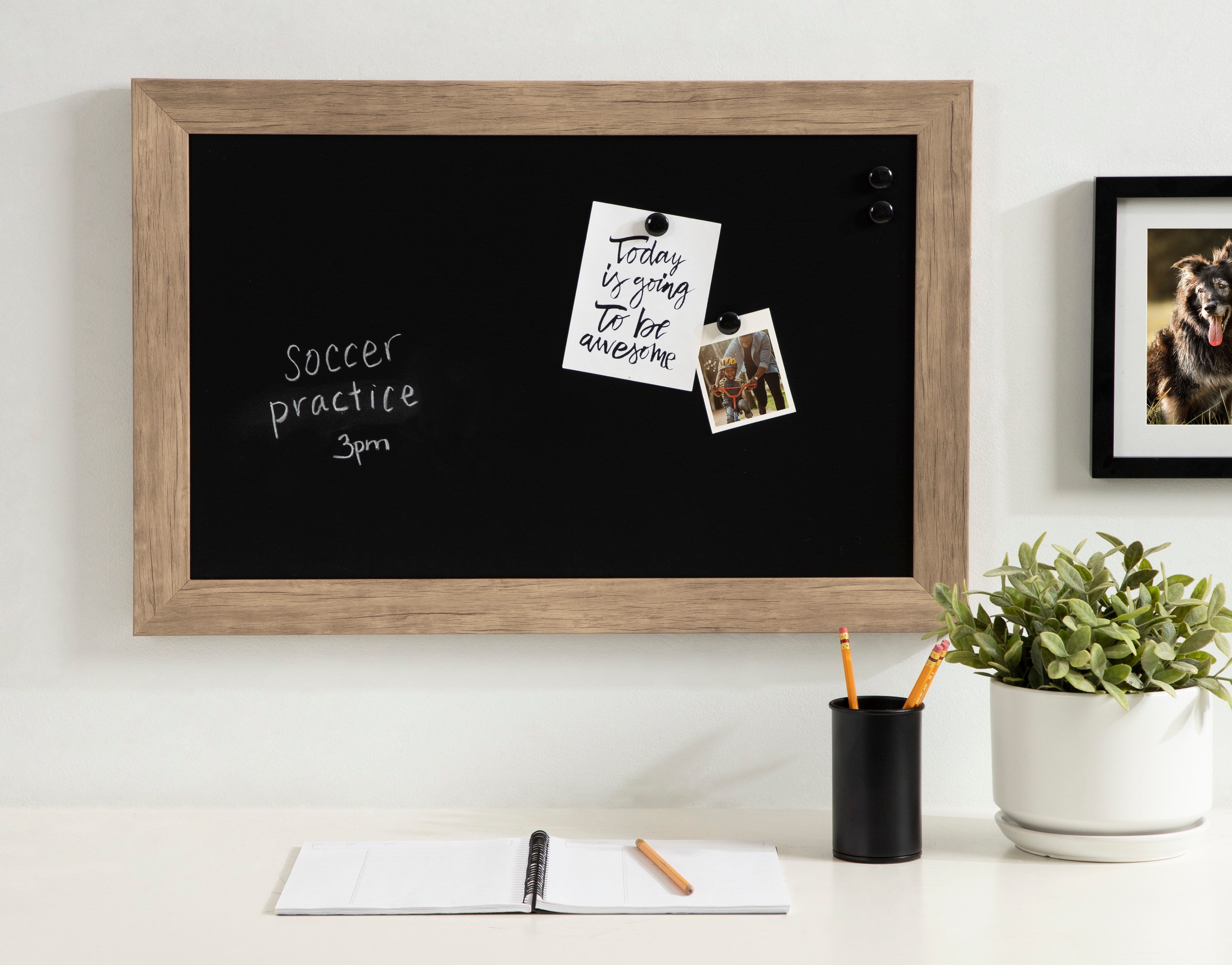 Beatrice Framed Magnetic Chalkboard