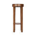 Side Table Walnut Brown 12x12x28 5