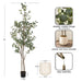 Faux Tree Cream 8' 2