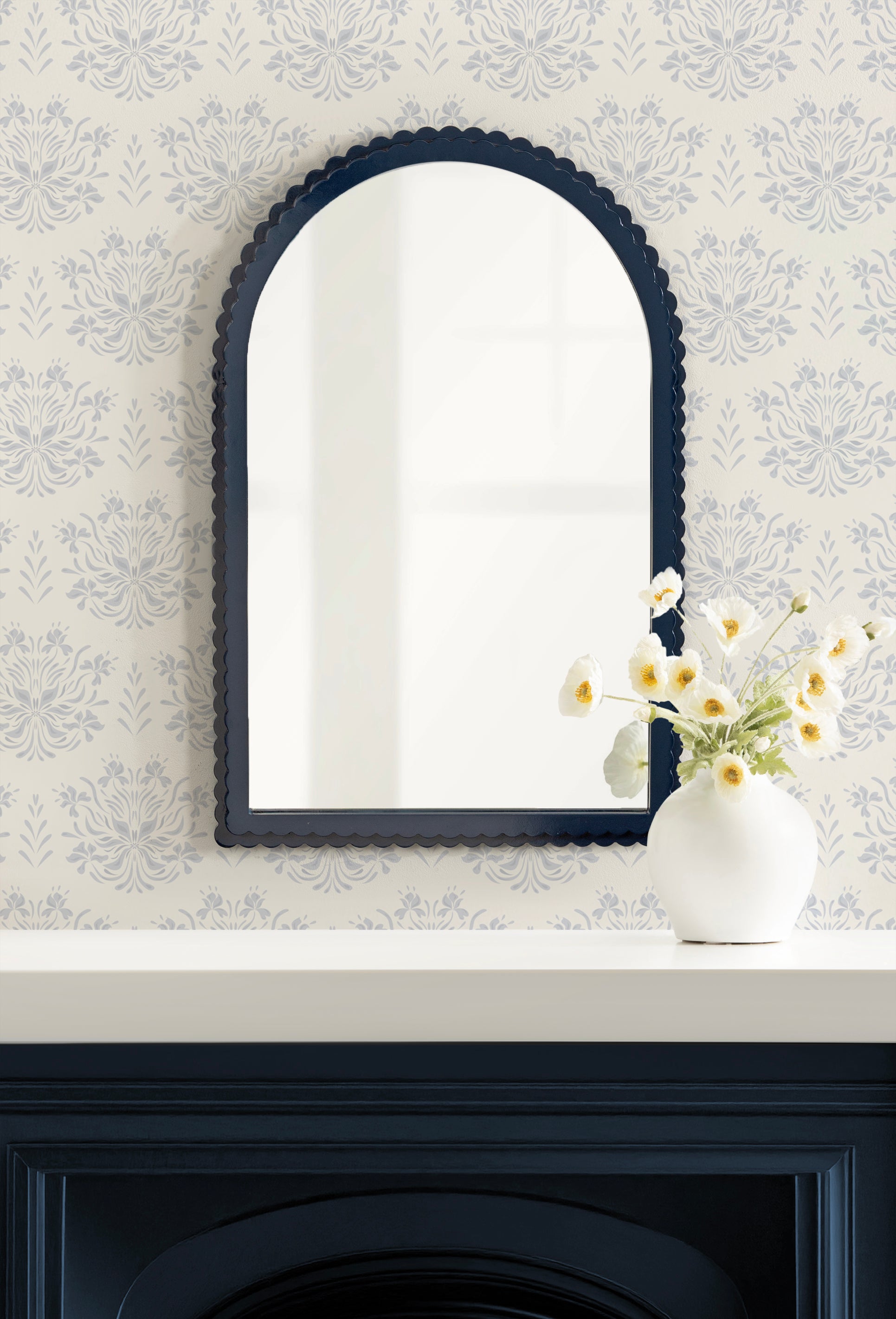 Arch Mirror 20x30 Navy Blue 6