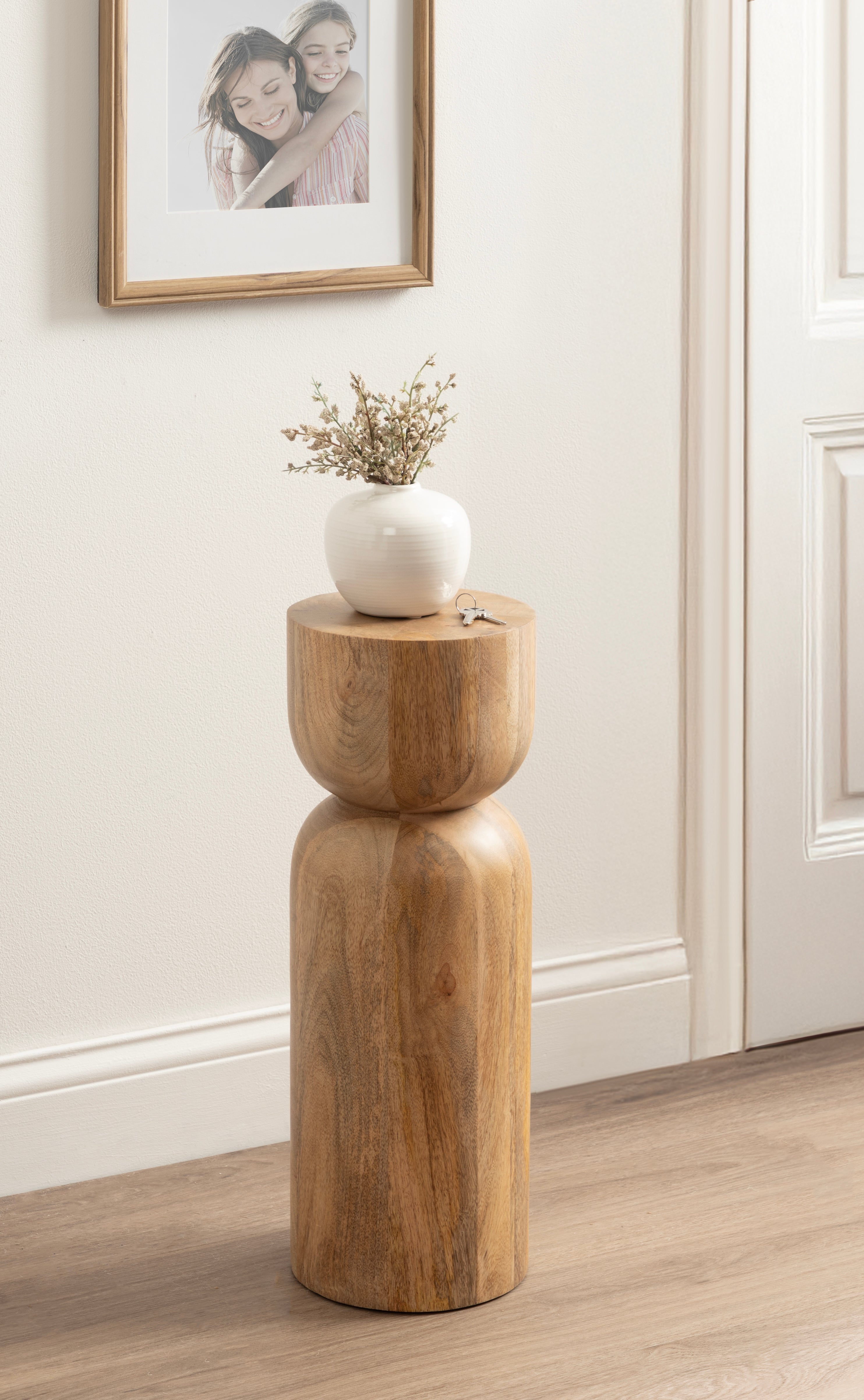 Drink Table Natural 8x8x22 7