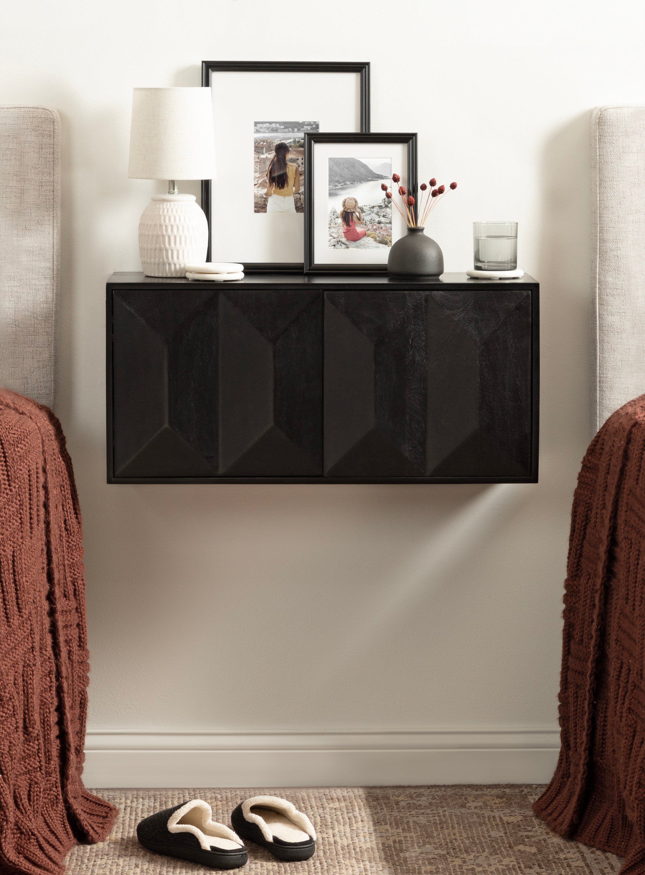 Ranier Two-Door Wall Cabinet