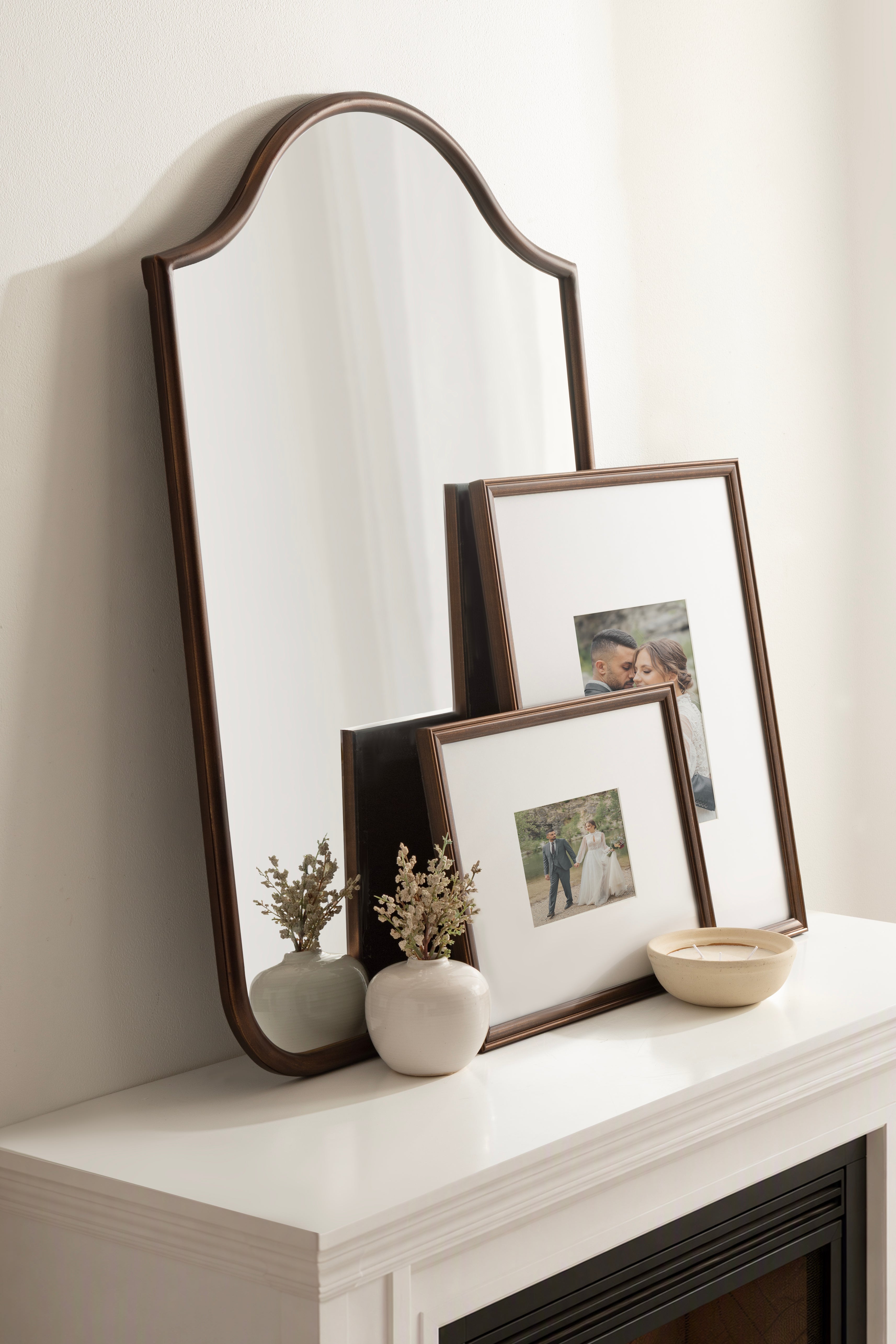 Arch Mirror Bronze 24x36 7