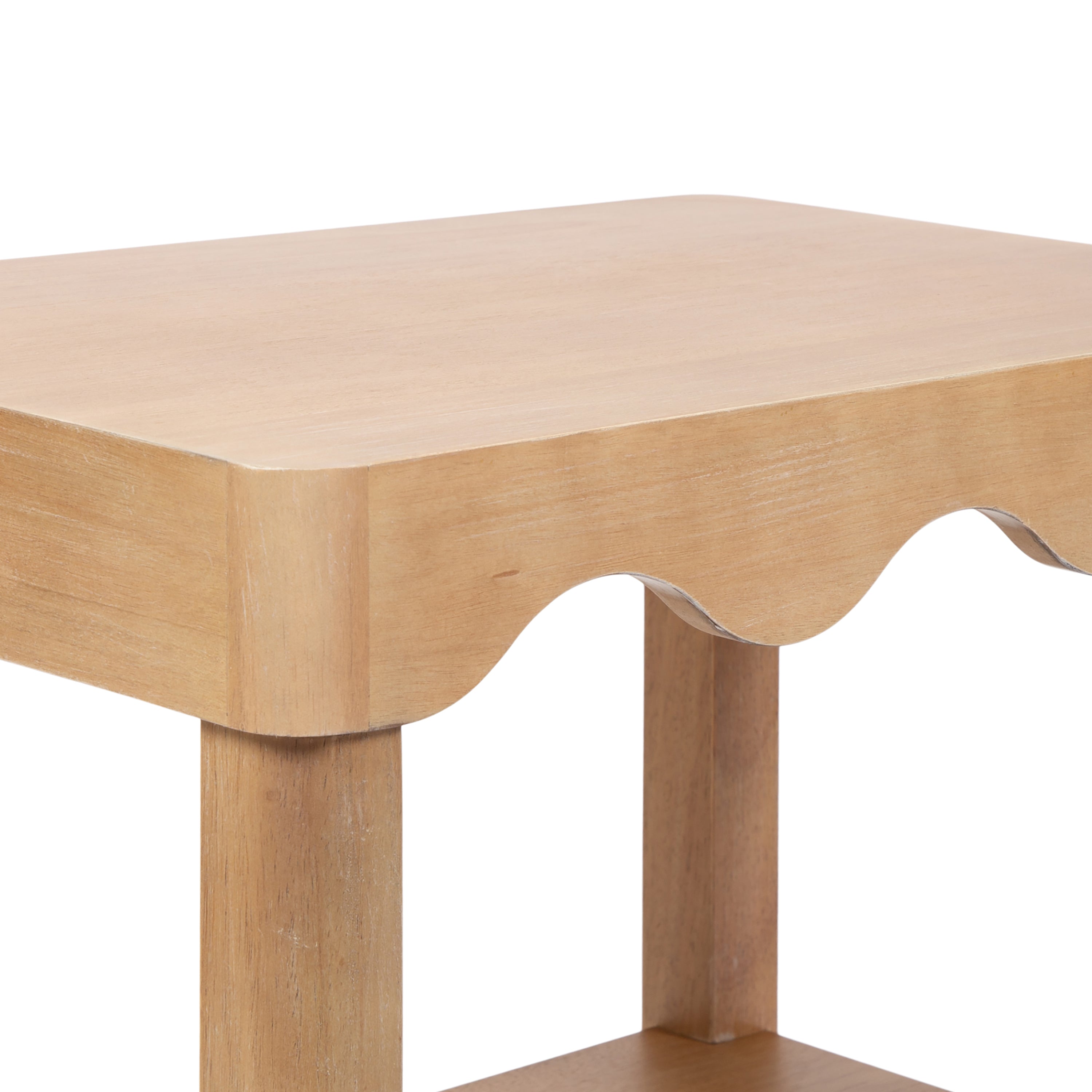 Side Table Natural Beige 23x14x25 3