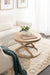 Coffee Table Natural Beige 26x26x16 6