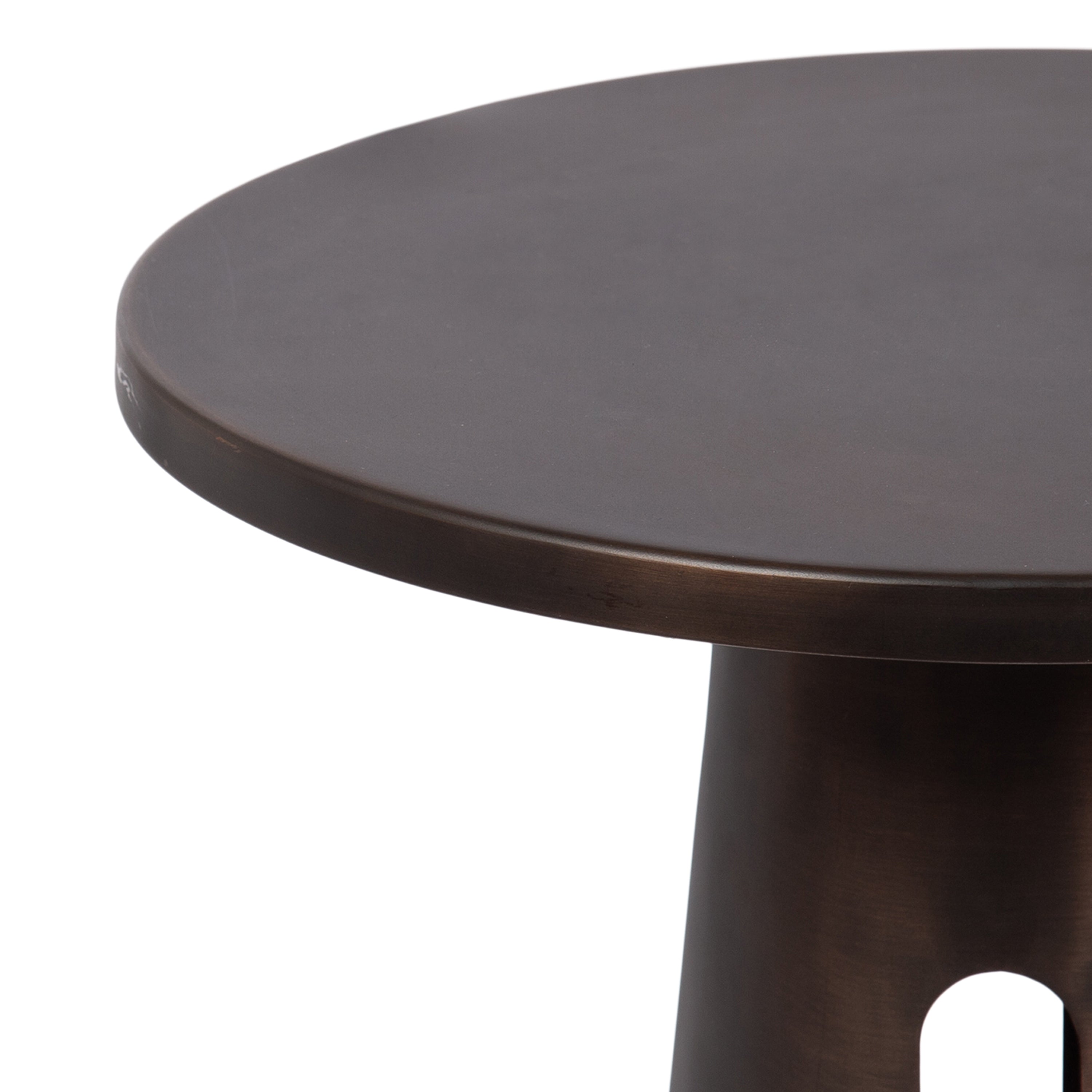 Side Table 14x14x24 Bronze 3